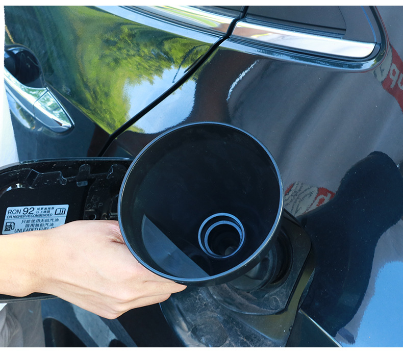 Thickened fuel funnel and fuel hopper for cars and motorcycles, emergency tools for self-driving Tours, large multi-functional funnel pic 6