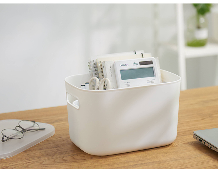 网红日式桌面收纳盒抗摔塑料衣物整理箱食品级加厚厨房冰箱储物盒详情5