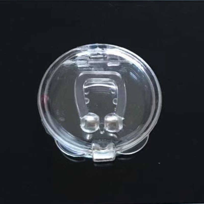 厂家自销 nose clip 止鼾器 防打鼾磁性鼻夹 硅胶止鼾器彩盒包装详情12