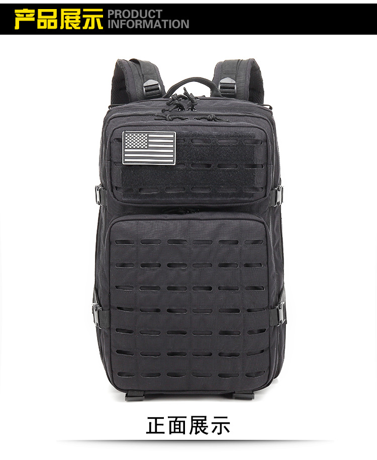 Yitu Off-road Camping Army Camouflage Hiking Backpack for Men, large-capacity sports outdoor mountaineering tactical backpack pic 10