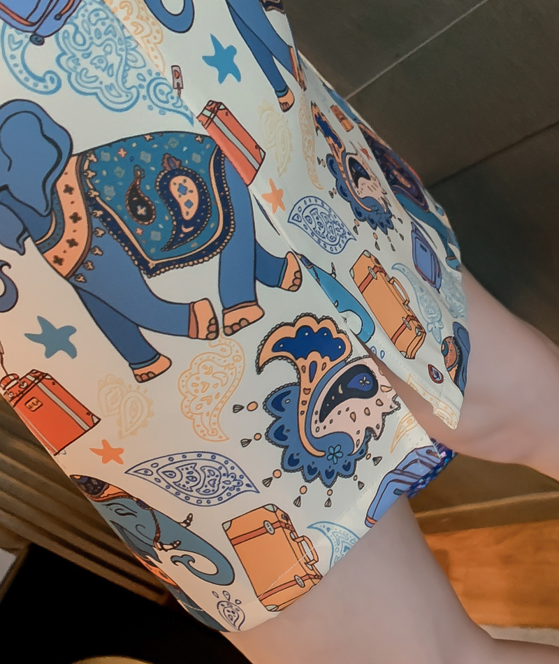 2025 Summer New Style improved traditional Chinese style short artistic cartoon retro playful girl cheongsam dress 1991 pic 19