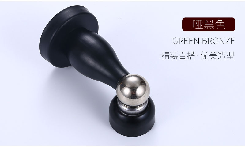 Stainless steel door stops for hotel engineering room doors, anti-collision and anti-wind strong magnetic wall stops for bedroom wooden doors and bathroom door stops pic 4