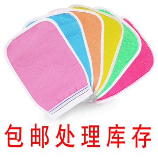 厂家直供厚款搓澡巾搓泥加厚擦灰洗澡布搓背手套家用搓背沐浴手套详情27