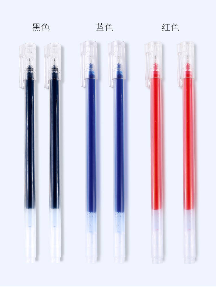 Direct-sale large-capacity, high-performance gel pen, 0.5mm carbon water pen, special pen for student exams, signature pen pic 29