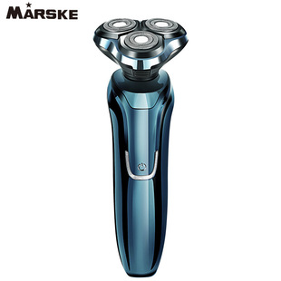 MARSKE MS-3366 international international мужское бритвенное бритвенное лезвие с водой по всему телу 4D бритва для бритья бороды с тройным вращающимся зарядным бритвой pic 17