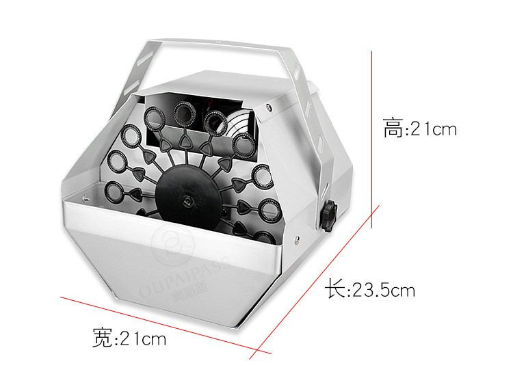 Mini bubble machine stage wedding prop performance bubble machine pic 1