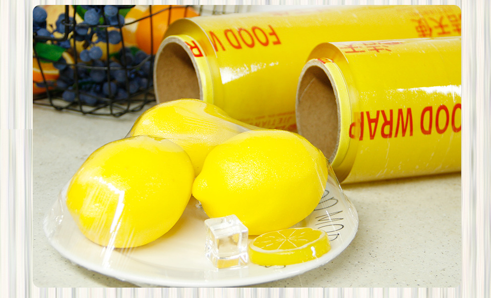 一次性PVC保鲜膜大卷美容院商用超市水果家用食品级一件起批发详情15