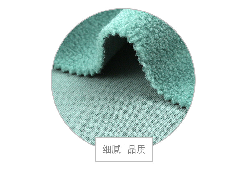 棉摇粒绒现货秋冬加厚卫衣运动服面料厂家保暖针织面料详情9