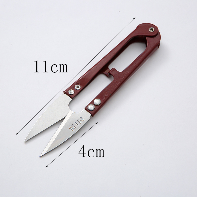 胡一刀小剪刀 家用u型线头剪 弹簧剪工业裁缝尖剪子 迷你纱剪批发详情5