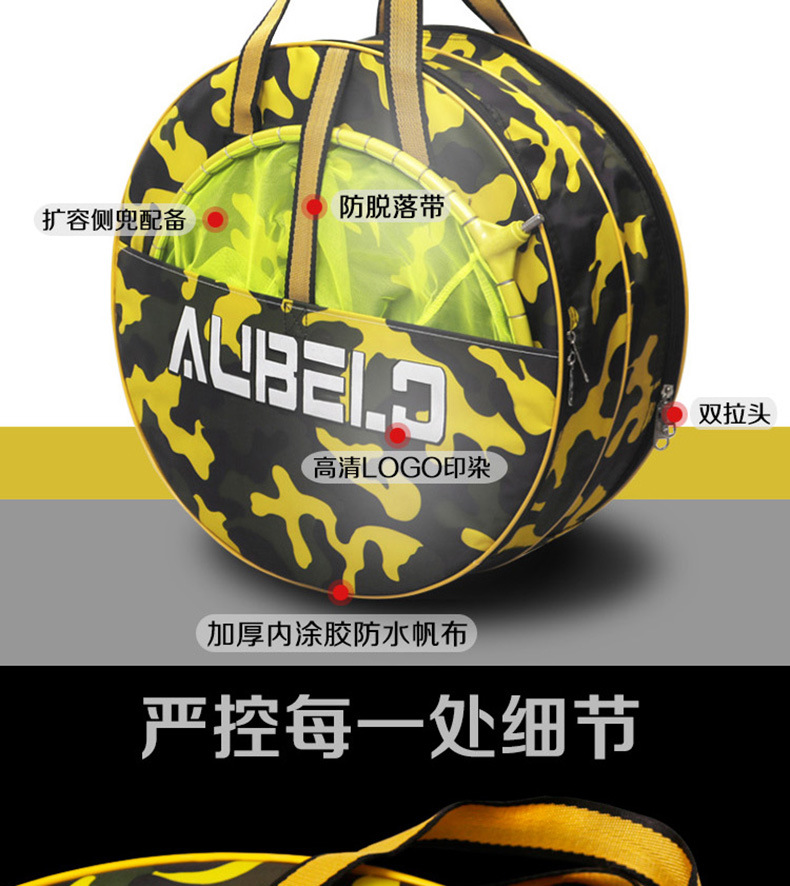 厂家直销双层防水耐磨鱼护包渔具包渔网包钓鱼包帆布护包鱼护网包详情5
