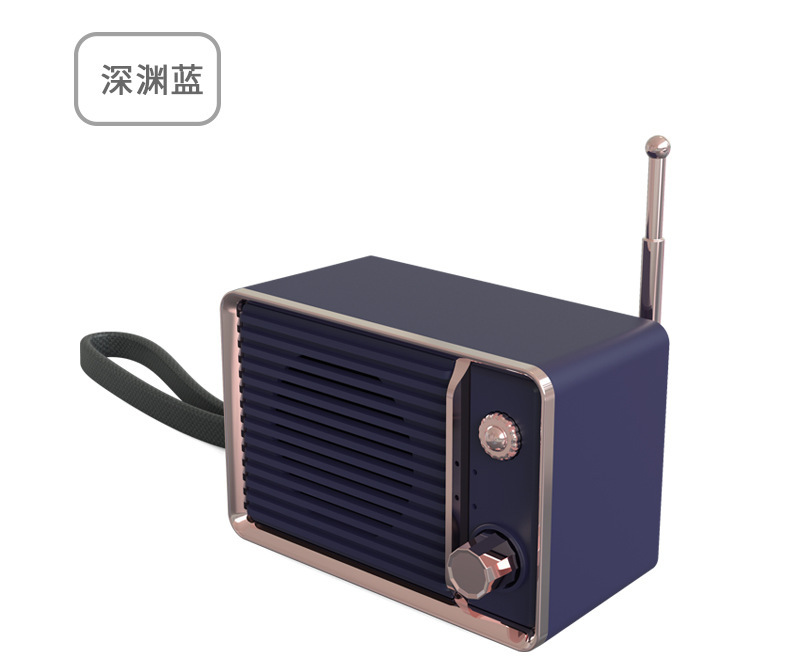 Exquisite retro small TV sets, wireless Bluetooth speakers, mini audio equipment, portable gifts and small furniture ornaments pic 14