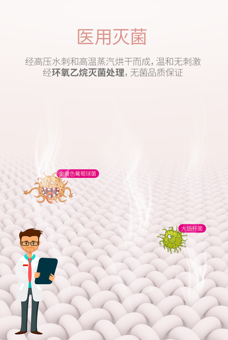 爆款一次性浴巾婴儿消毒浴巾60x100宝宝游泳纯棉毛巾套装洗脸巾详情4