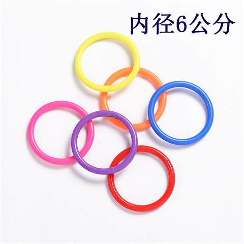 Wholesale factory direct sales of solid ring plastic rings for night market street vending, game toys and plastic rings pic 2