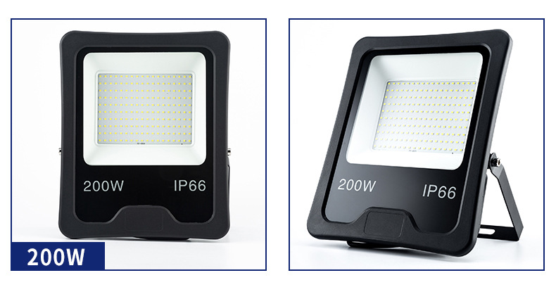 LED floodlights, aluminum waterproof outdoor lights, 200W advertising lights, outdoor lighting high-brightness spotlights, courtyard illumination lights pic 25