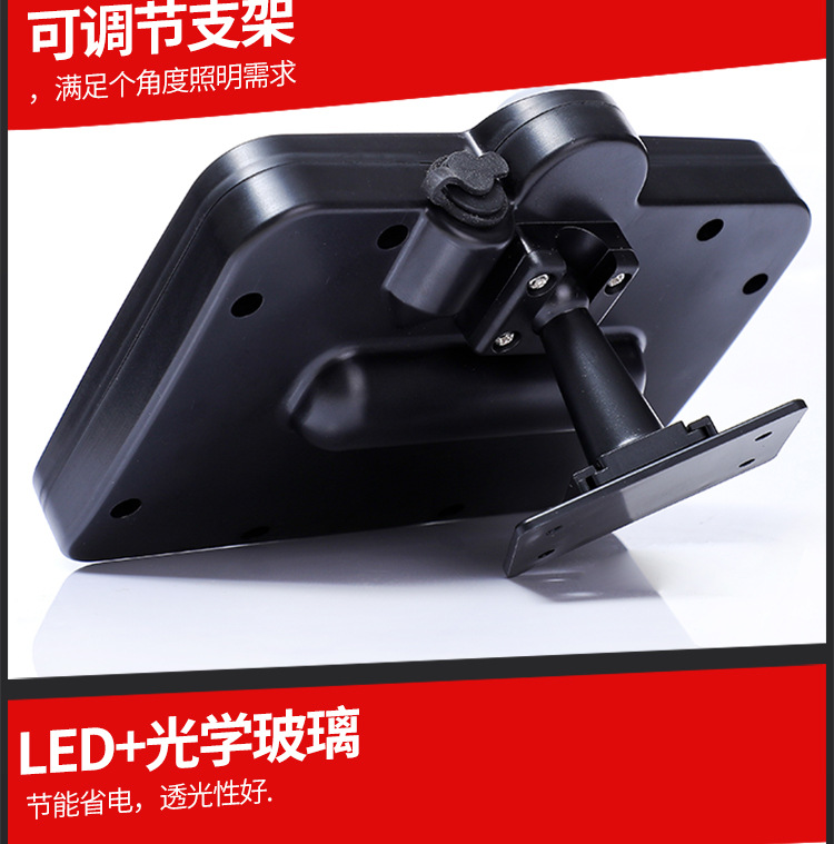 Cross-border exclusive supply of 56LED solar lamps, outdoor garden lamps, split-type garage solar human body sensor wall lamps pic 16