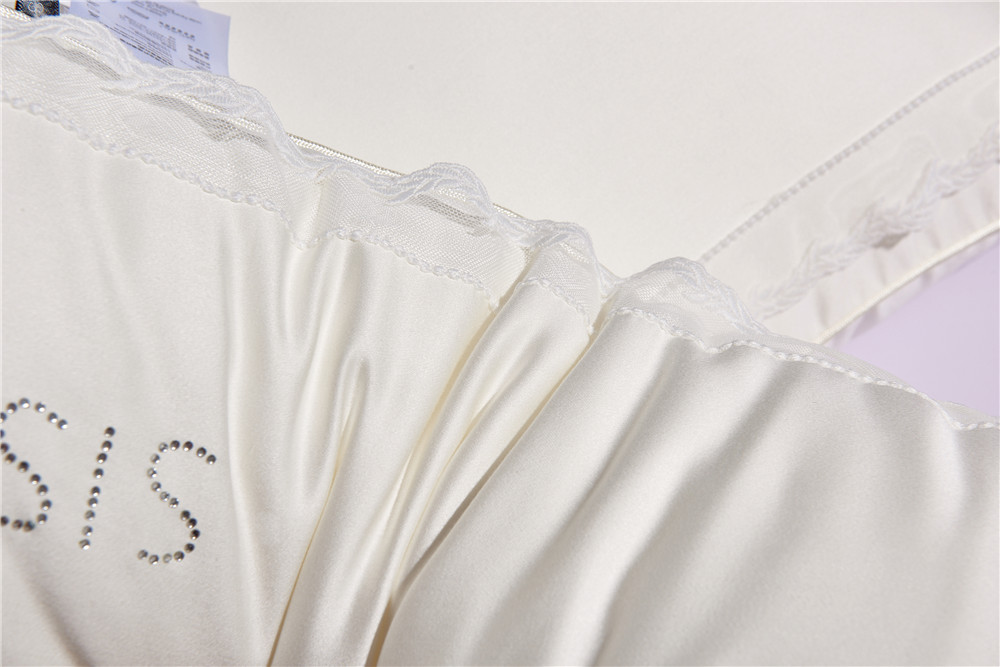Hotel Silk Smooth 60-piece Silk pillow Tencel Cotton Sisi Princess Milk Pillow Fiber Pillow Comfortable Lace Edge pillow core pic 9