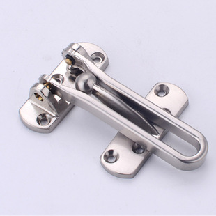 Medium-sized zinc alloy anti-theft lock for hotels, hotel latch anti-lock lock, bedroom door anti-theft security door lock pic 8