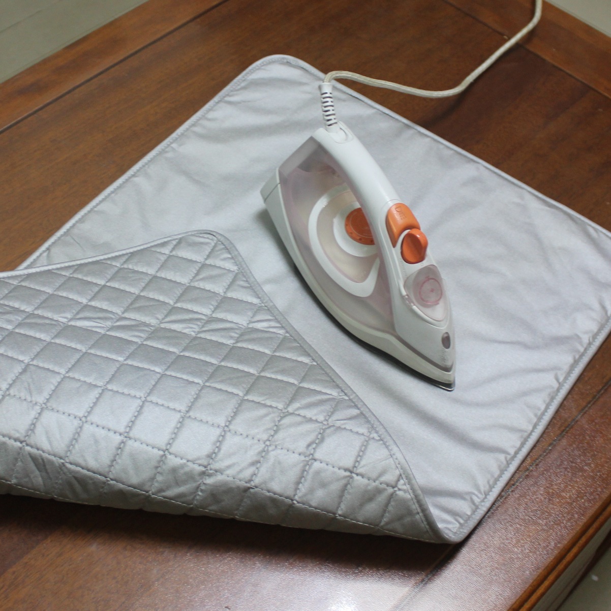 【 Chi Jia 】 Cross-border quality products: AB side all-cotton high-temperature resistant, heat-insulating and anti-scald household foldable ironing pad pic 8