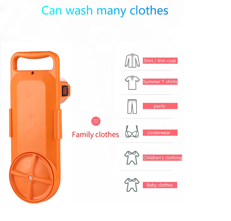 Lazy student dormitory laundry machine, portable washing machine, hand-held small mini convenient travel sock washing machine pic 28