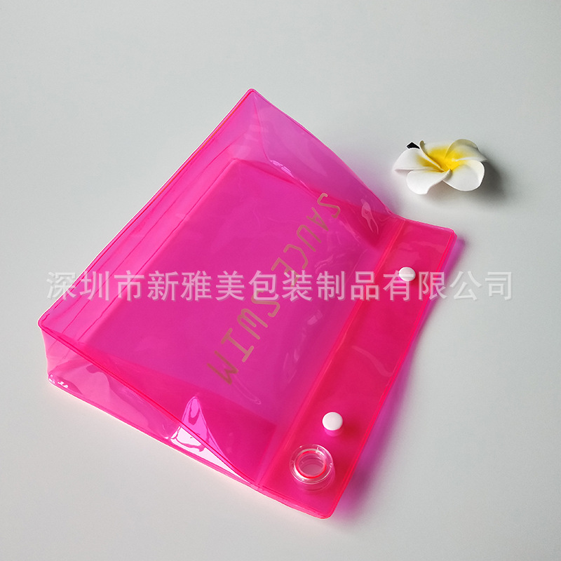 The manufacturer supplies pvc three-dimensional bags, cosmetic bags, pvc snap bags, and pvc underwear and clothing packaging bags that can be printed pic 3
