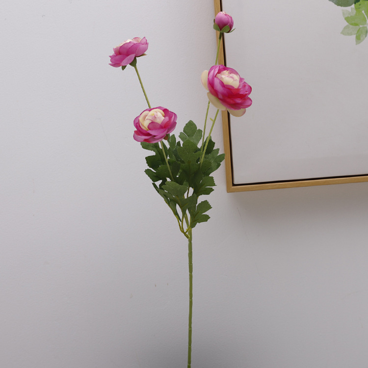 欧丽菲仿真四头露莲假花花束室内装饰摆件宠物园艺花盆容器仿真花艺品详情18