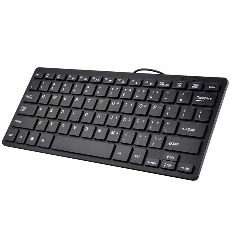 Cross-border K1000 wired mini keyboard, mini chocolate keyboard, USB portable laptop keyboard pic 11