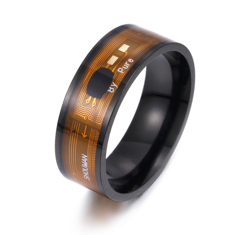 NTAG213 chip NFC smart ring, wearable smart phone device, cross-border best-selling smart jewelry wholesale pic 26