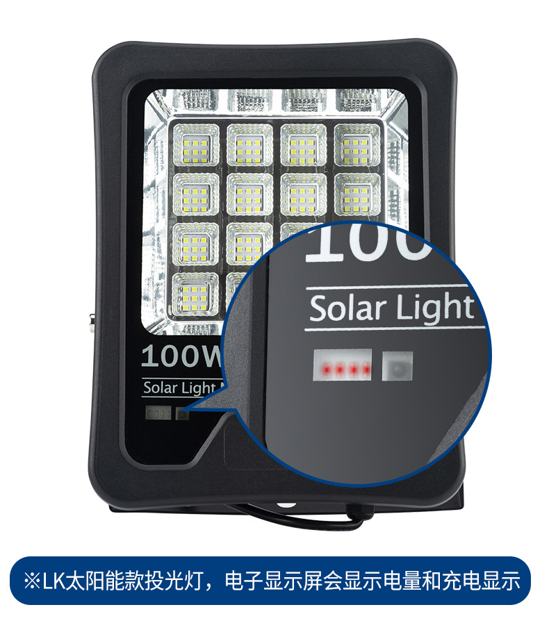 Solar floodlights, outdoor projection searchlights, park lawn high waterproof floodlights, high-power solar lamps pic 18