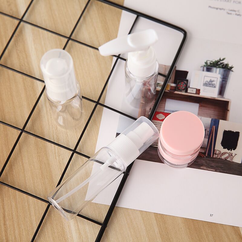 Portable travel cosmetics, empty bottle set, spray bottle, lotion bottle 30ml pic 3