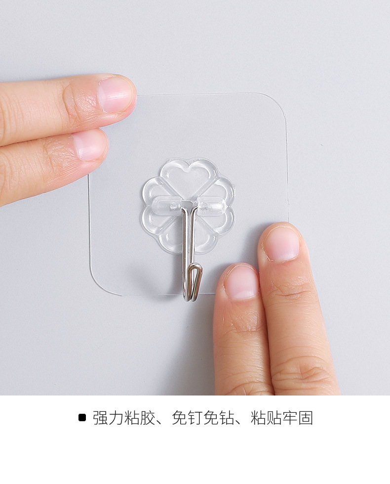 Hydroponic wall-mounted flower POTS, wall-hung flower vases, lazy plastic wall-hung flower POTS, wall-hung green ivy flower POTS with hooks pic 12