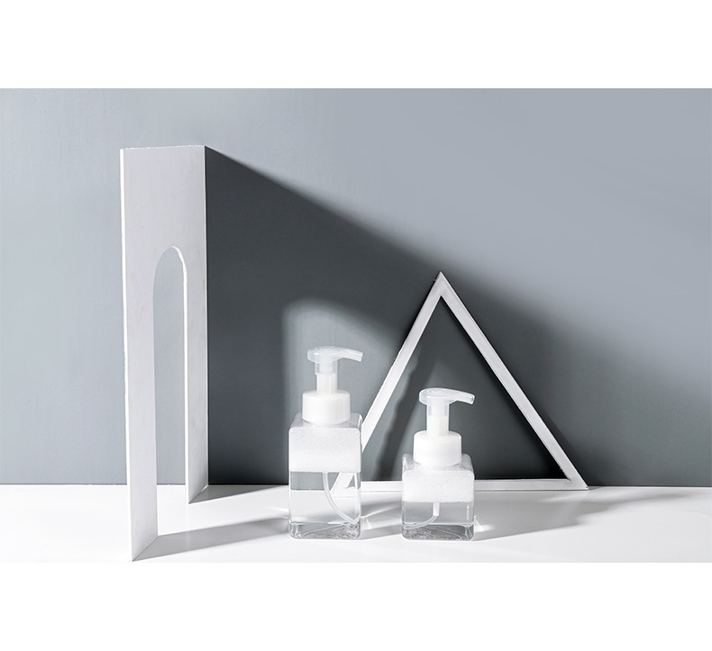 慕斯起泡瓶手动按压洗面奶洗手液洗发水泡沫瓶大容量打泡器分装瓶详情4