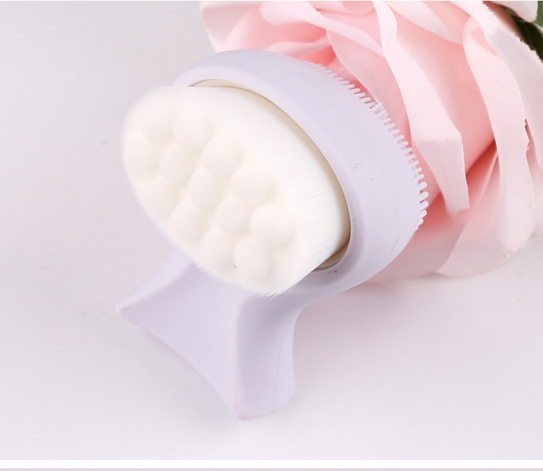 批发小蛮腰双面硅胶洗脸刷美容护肤面部清洁化妆刷洁面仪器多功能清洁工具详情15