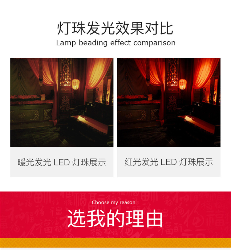 led red light bulbs, festive New Year bulbs, Christmas lights, red bulb lanterns, tall and handsome, colorful independent lighting fixtures pic 4