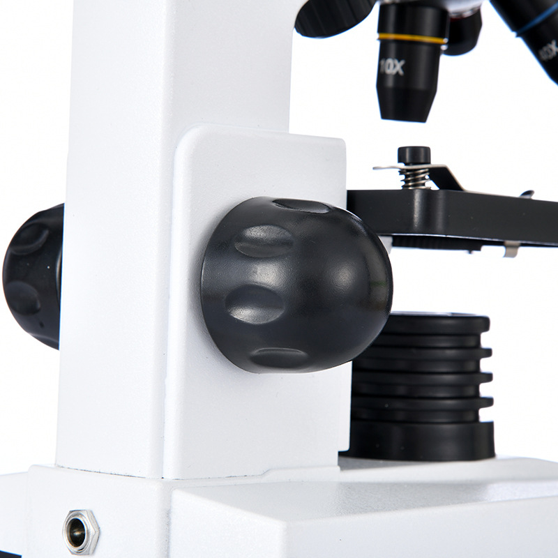 1600X zoom microscope, 3-hole outward-tilt converter microscope, laboratory biological microscope, adjustable pic 12