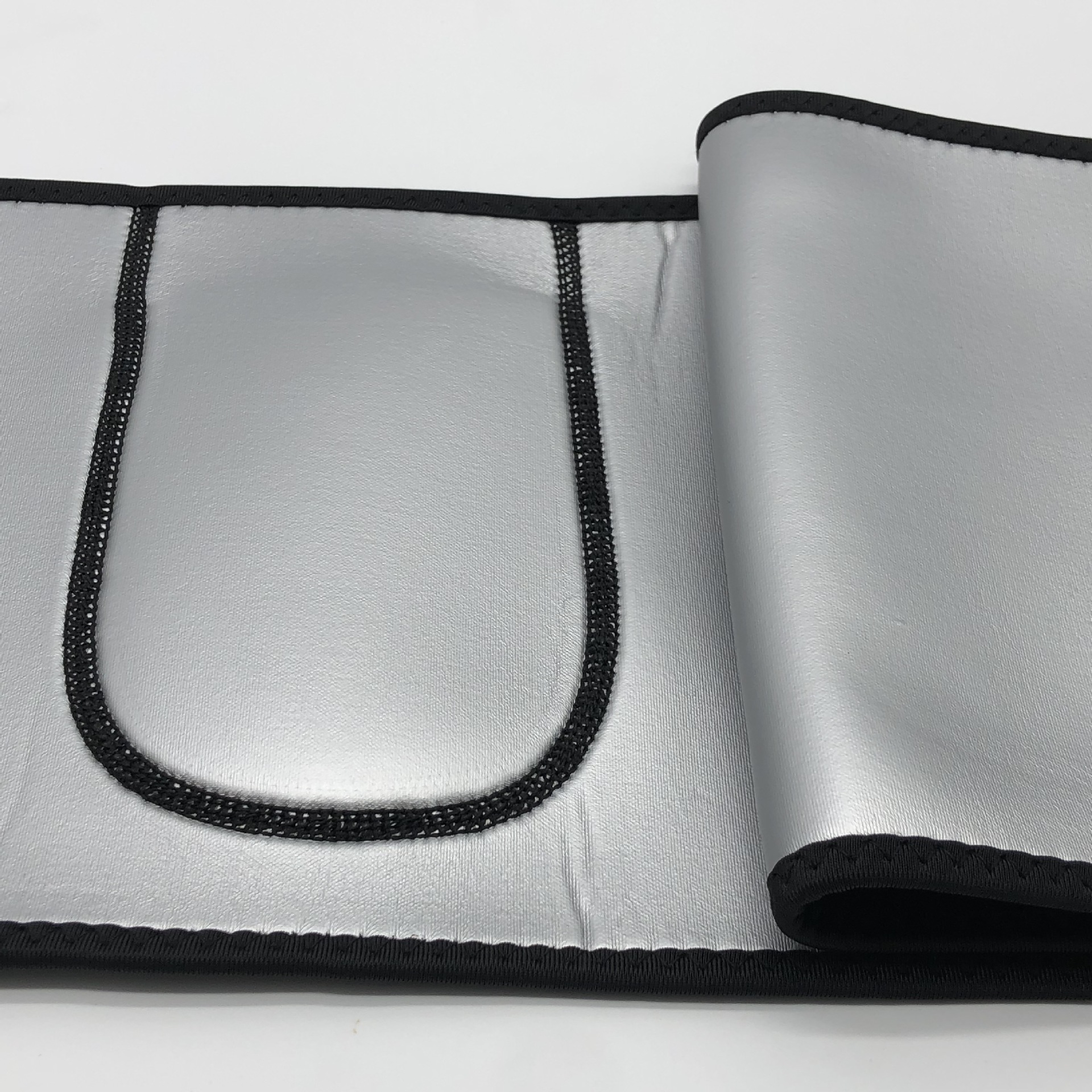 纳米银涂层护腰暴汗塑形排汗束身收腹运动腰带健身保健用具批发详情9