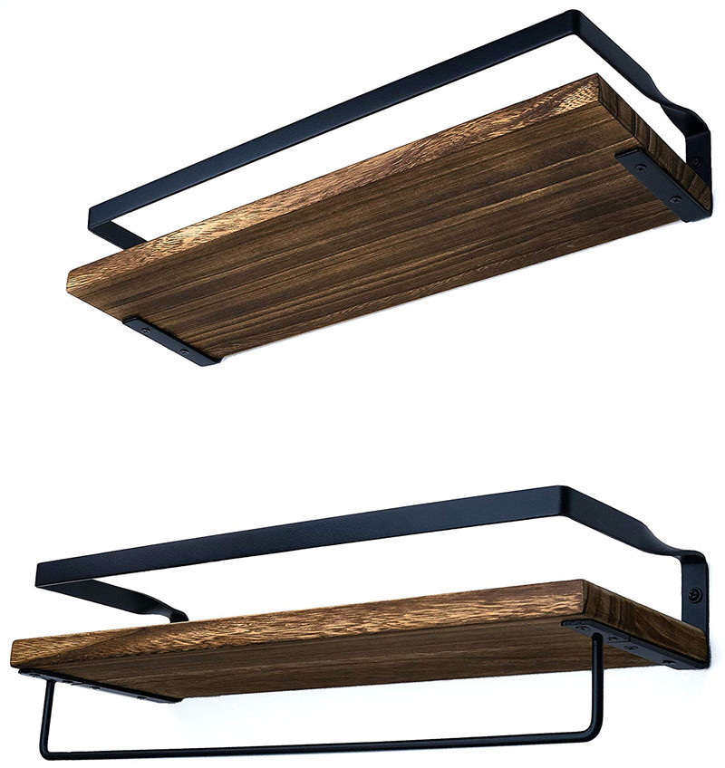 In-stock suspended storage racks, wall-mounted storage racks, ironwork storage racks, pine layer racks, Amazon cross-border super factory pic 17