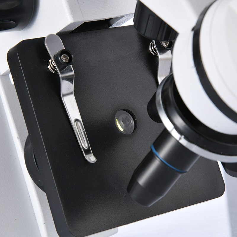1600X zoom microscope, 3-hole outward-tilt converter microscope, laboratory biological microscope, adjustable pic 15