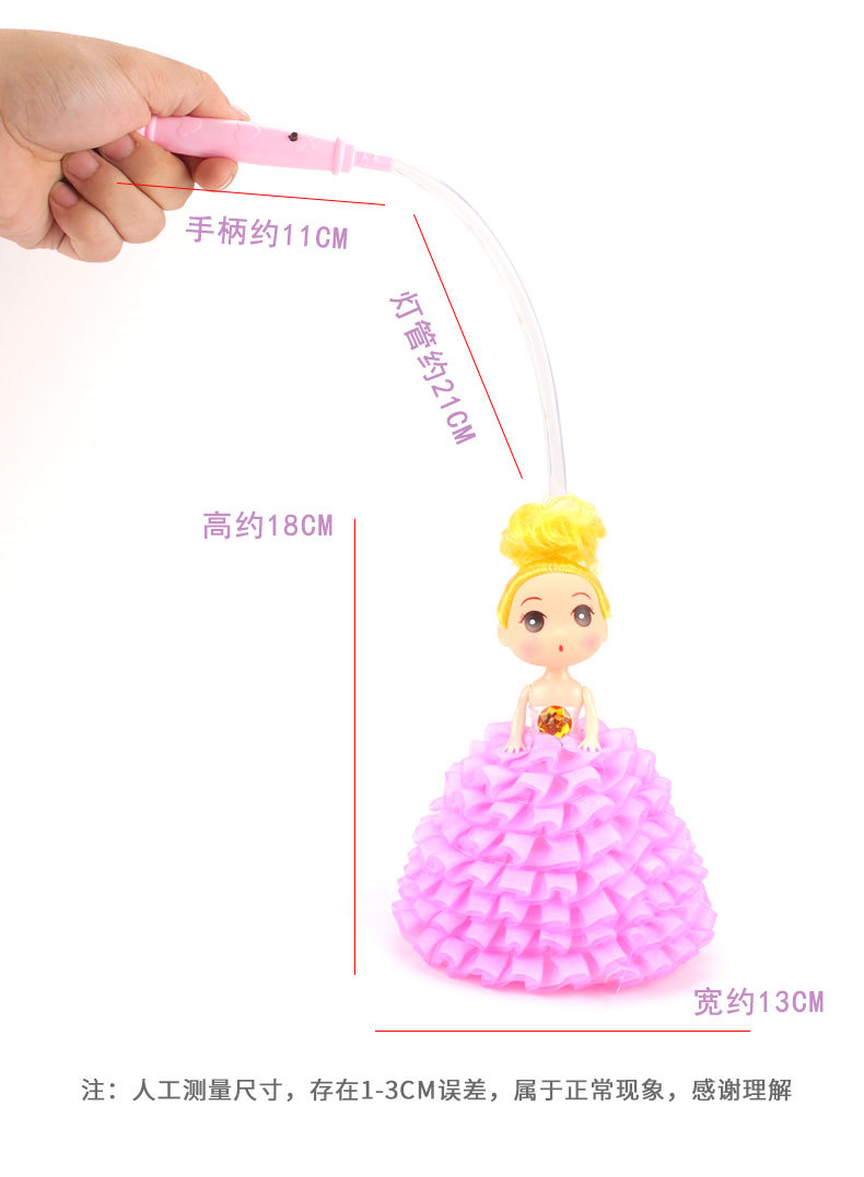 Hand-held luminous dolls light up, confusing dolls carry lanterns, popular street stalls sell lanterns, wholesale street stalls pic 9