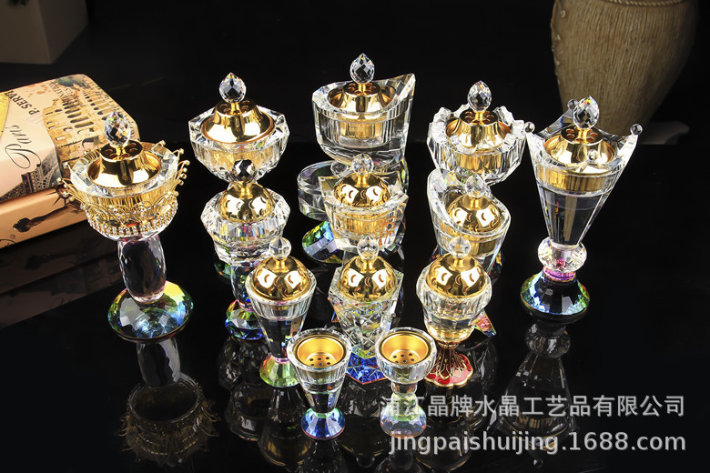 厂家直销沙特阿拉伯水晶熏香炉碳炉直烧香丸佩戴熏香异域风情详情21