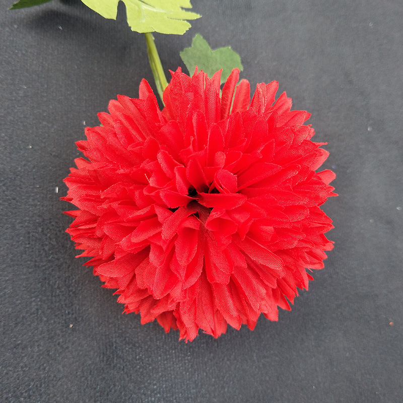 单头球清新葱球仿真花单头绣球绢花假花家居婚庆小清新装饰花详情139