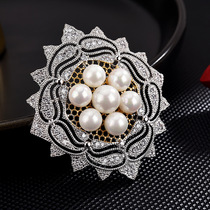 新款春季胸针女高档简约别针时尚创意胸针别镂空树叶羽毛百搭精致详情6