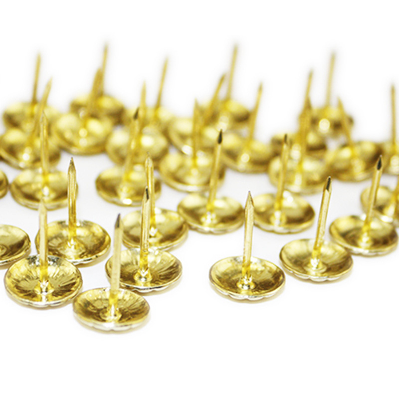 11*16MM thickened chrysanthemum bubble nail sofa box cabinet antique bronze iron nail chrysanthemum bubble nail hardware round head soft pic 12