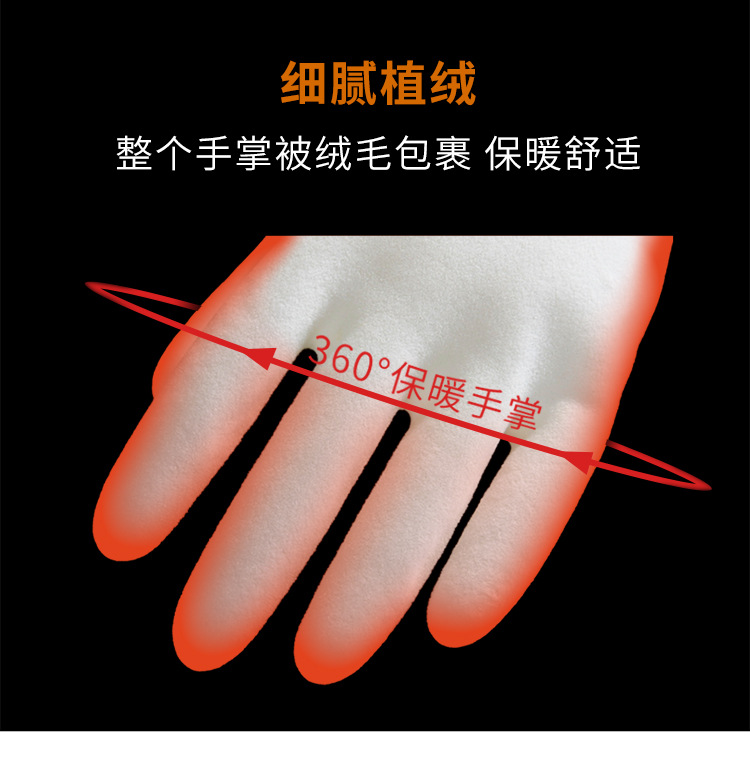 丁腈手套洗碗手套女家务防水家用手套厨房加厚加长洗衣服和面耐用详情30