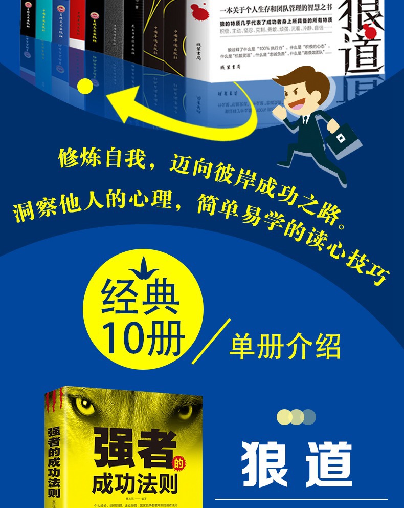 成功励志为人处事沟通技巧书籍鬼谷子墨菲定律九型人格人性的弱点详情2