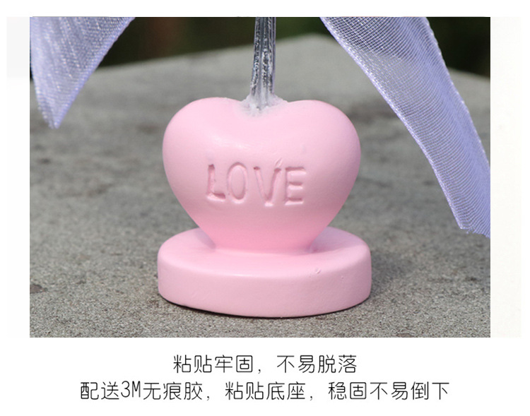 Wholesale of cute, creative and personalized macaron-colored car decorations for car ornaments, love declaration balloons, and car interiors pic 4