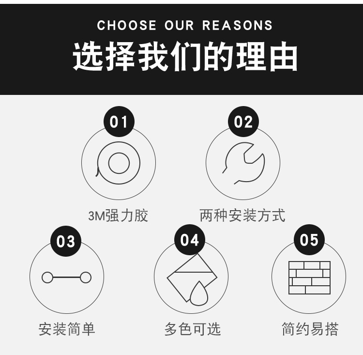 不锈钢门吸 免打孔多颜色强磁墙吸卫生间花瓶形门碰防撞门挡地吸详情20