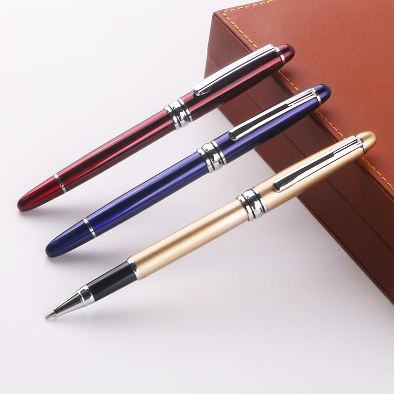 Wholesale of metal signature pens, wholesale of business office gel pens, laser engraving, logo printing, multi-color advertising pens pic 8