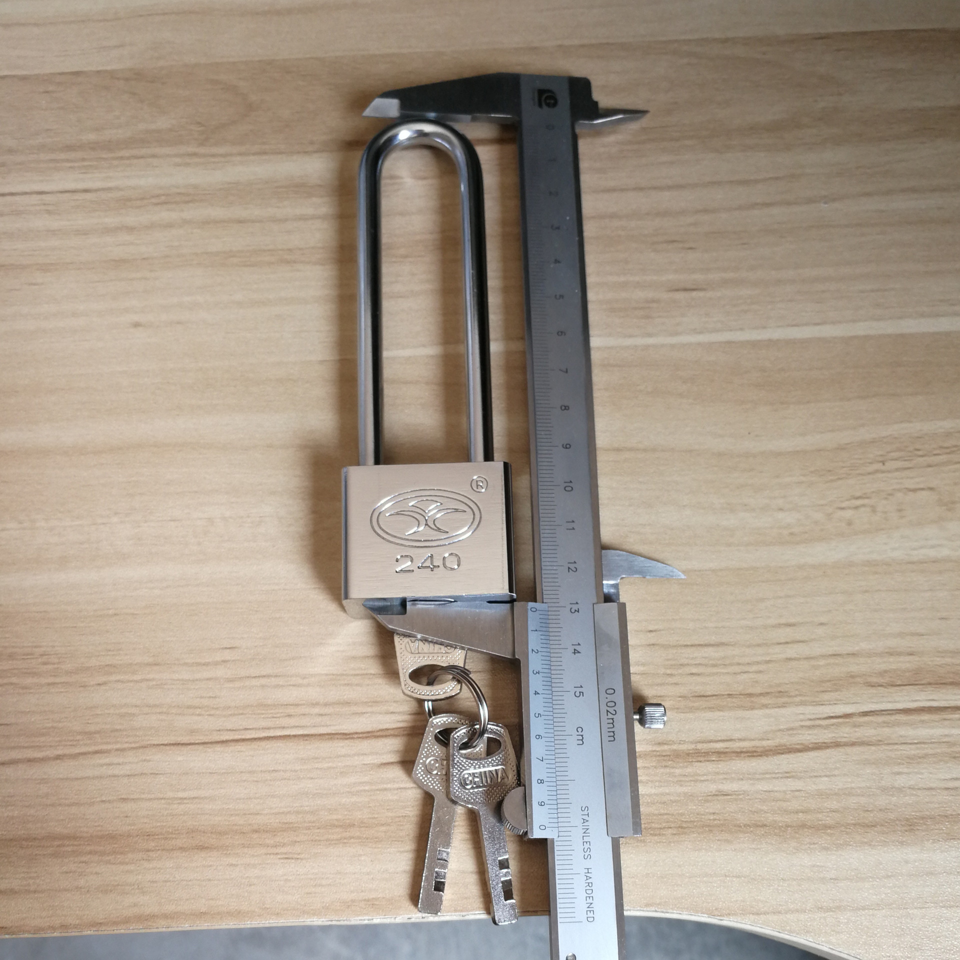 Extended padlock, extra-long lock, long head, long handle, long nose lock, file cabinet lock, cabinet door lock, long rod handle insert lock pic 9