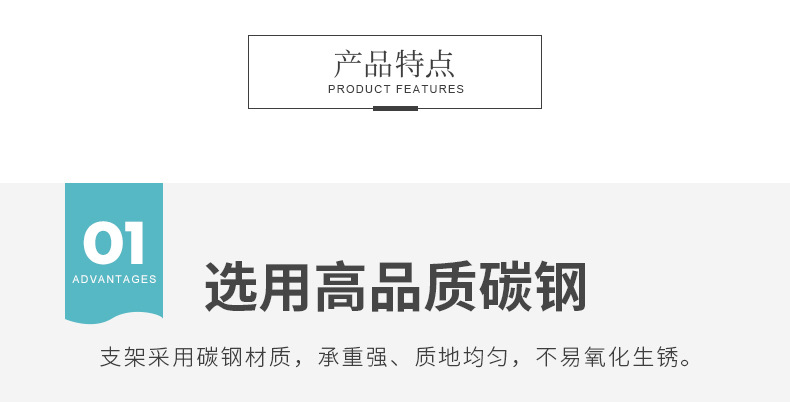 厂家直销 卫生间三层手推车置物架 卧室万向滑轮多层收纳架置物架详情7