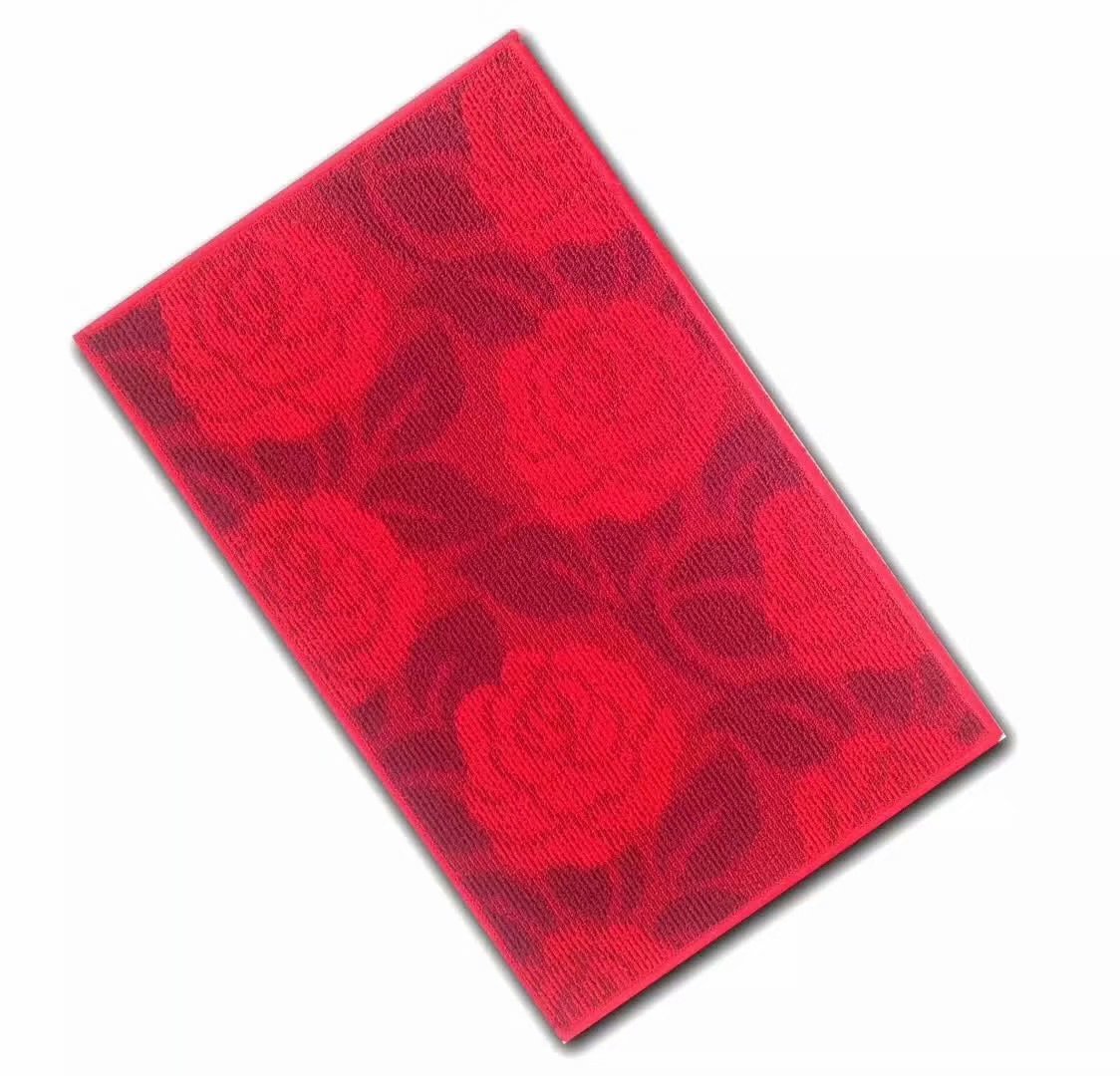 Antideslizante no tejido fondo pequeño lazo de terciopelo de boda sunflower rolls simple floor mat dormitorio cocina pasillo alfombra para el hogar pic 4